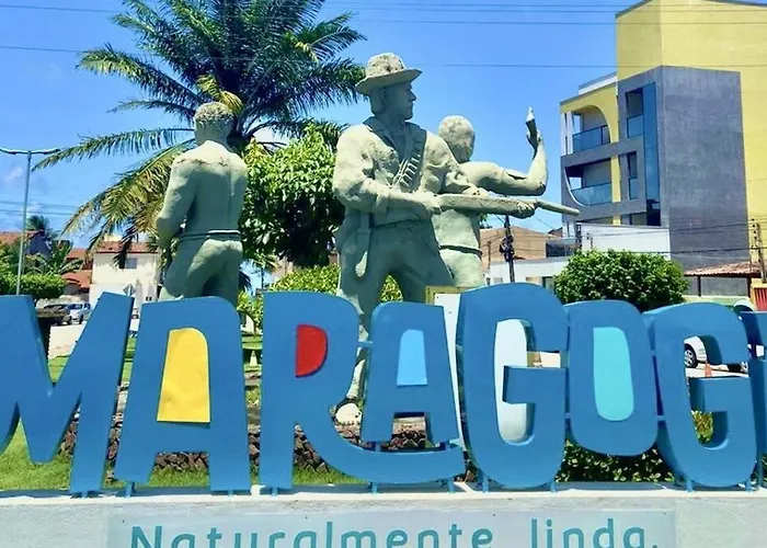 Apê 2: Pé na Areia Maragogi - O Caribe Brasileiro Apartamento